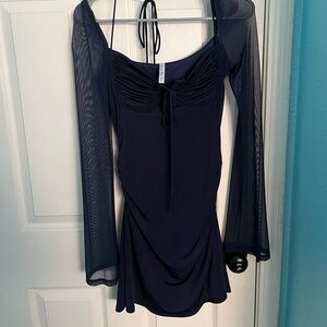 Lucy in the sky navy dress